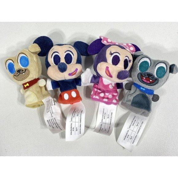 Disney Junior Music Lullabies Finger Puppets Exclusive 4 Piece Set Mickey Minnie - Picture 4 of 12